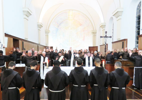 Noviços fazem a Primeira Profissão na abertura dos Jubileus da Ordem Franciscana