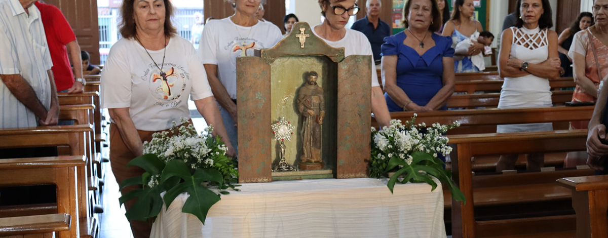 Relíquia de São Francisco de Assis já está em Vila Velha
