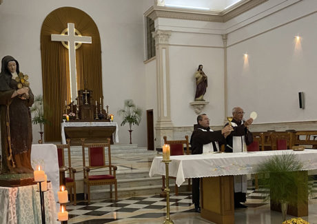 Santa Clara é celebrada no Seminário Santo Antônio de Agudos