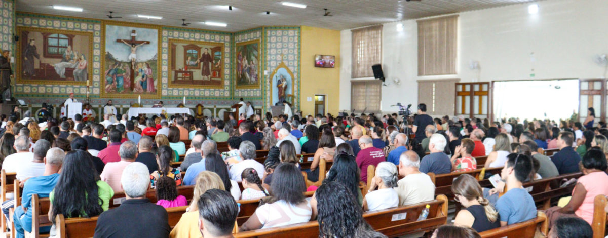 Franciscanos celebram presença no Santuário Frei Galvão