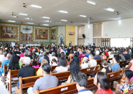Franciscanos celebram presença no Santuário Frei Galvão