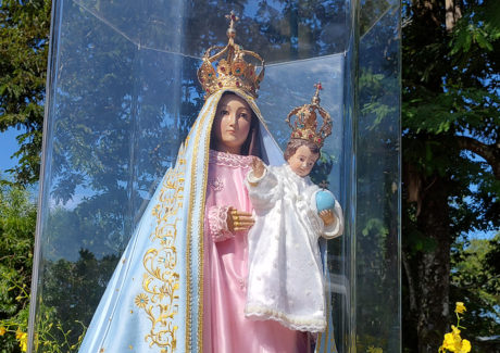 Imagem de Nossa Senhora da Penha percorre unidade prisional