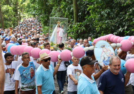 Romaria do Terço dos homens encerra homenagens a Nossa Senhora da Penha