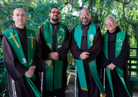 Ministro provincial visita o Convento da Penha: “evangelizamos em fraternidade”