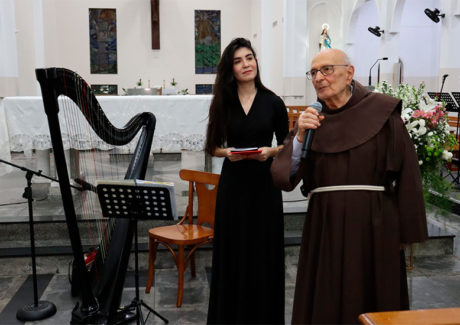 Concerto de harpa marca celebração do Centenário das Chagas em Vila Velha