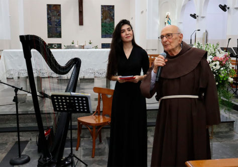 Concerto de harpa marca celebração do Centenário das Chagas em Vila Velha