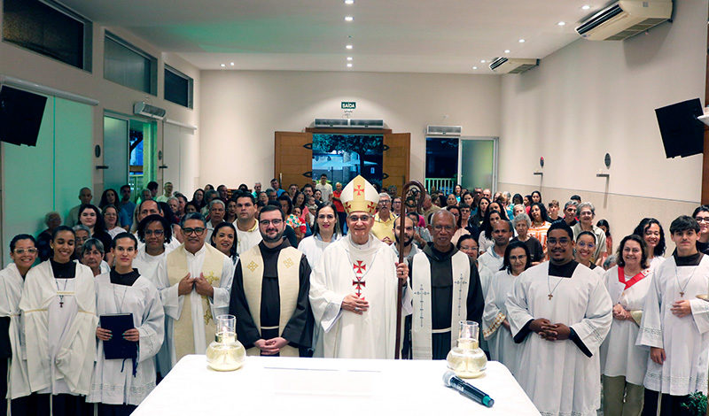 Família Franciscana de Colatina celebra os 800 anos das Chagas de São Francisco de Assis