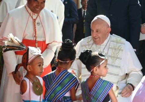 Papa Francisco caminha para o encerramento de sua viagem apostólica à Ásia e Oceania