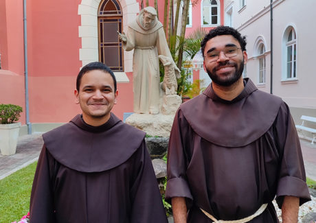 Caminho e Dedicação: Profissão Solene de Frei Franklin e Frei Gabriel será neste sábado