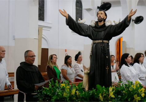 Santuário do Divino Espírito Santo celebra São Francisco em Vila Velha