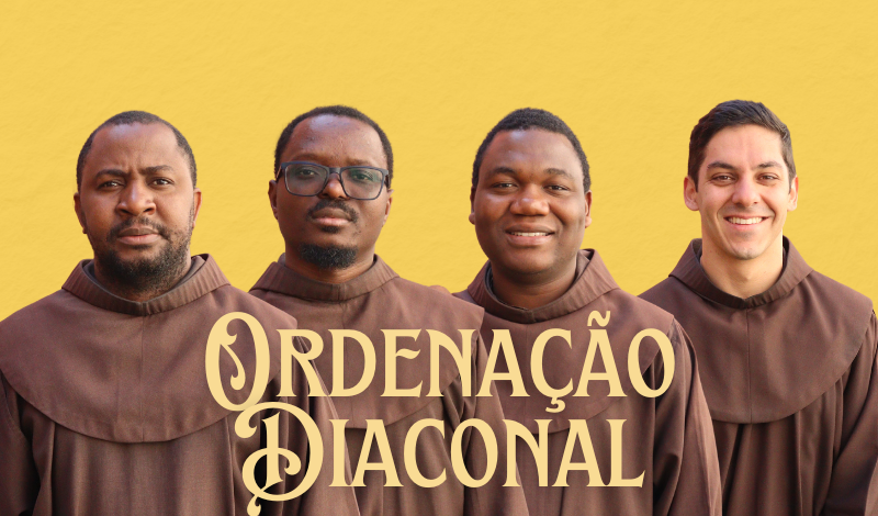 Província celebra a Ordenação Diaconal de quatro jovens frades