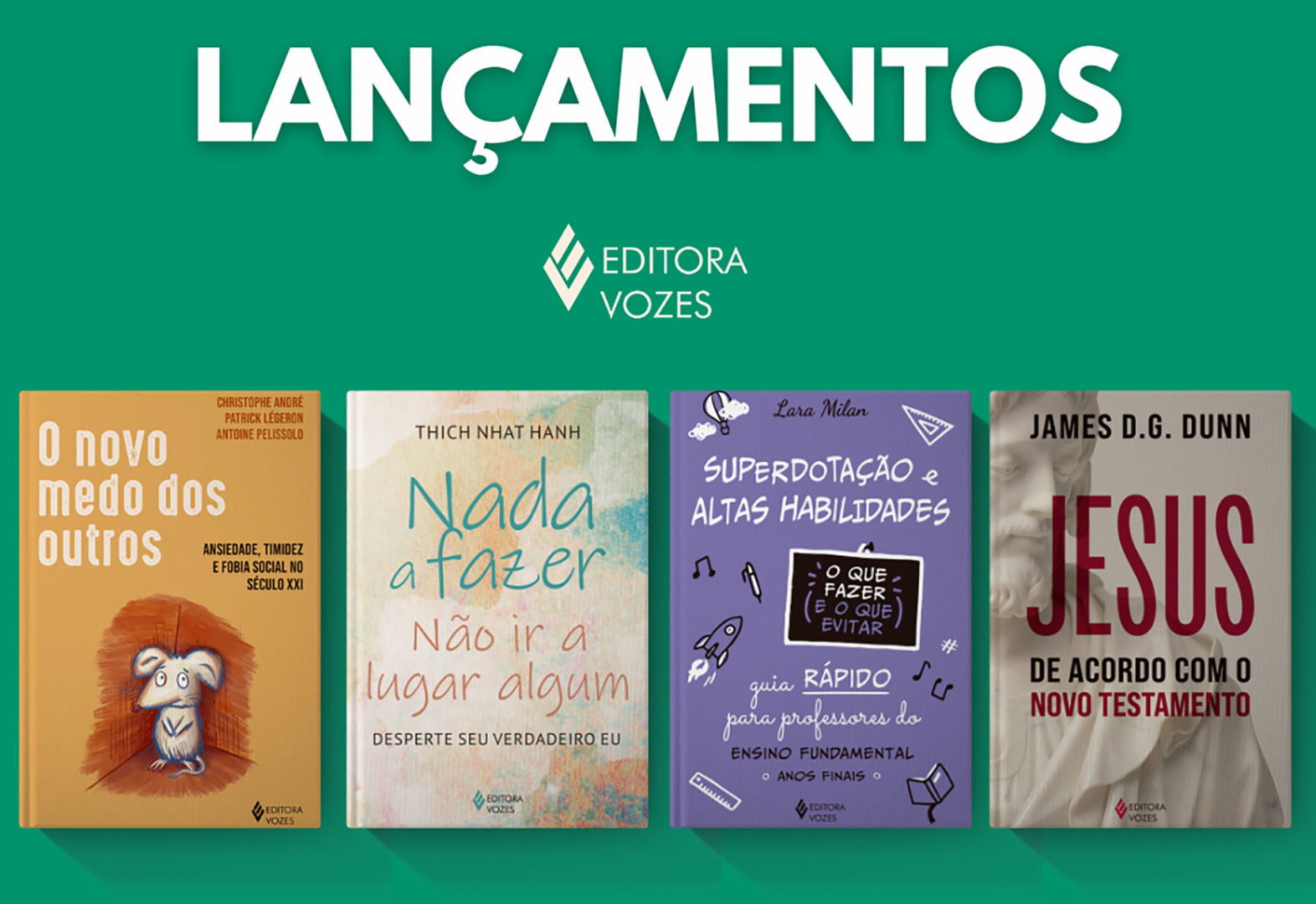 [“Jesus de acordo com o Novo Testamento” entre os lançamentos da Editora Vozes]