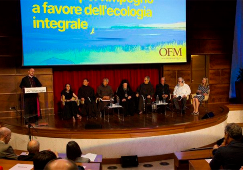 A Bartolomeu I, o Prêmio Laudato si': “toda ação contra o meio ambiente é um pecado grave”