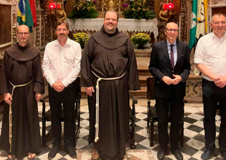 Embaixador da Áustria visita o Convento Santo Antônio