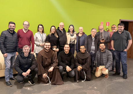 Rede Celinauta recebe novo coordenador da Frente de Evangelização em comunicação da Província Franciscana