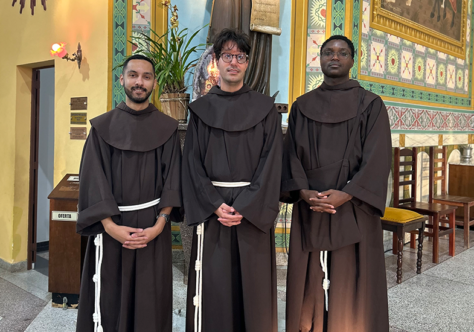 Santuário Frei Galvão acolhe três novos frades durante o mês de julho