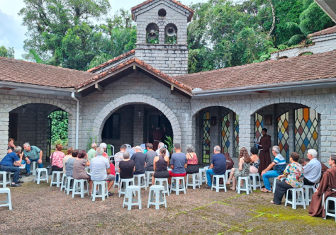 Noviços vivenciam a primeira experiência de Eremitério, em Rodeio