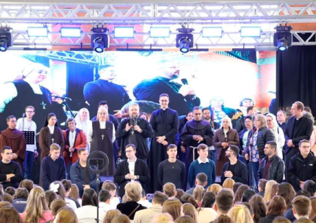 Noviços participam da Jornada Vocacional da Diocese de Rio do Sul