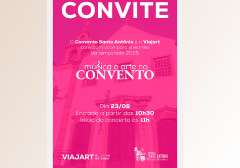 Concerto erudito anuncia temporada de música no Convento Santo Antônio