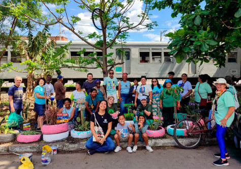 Paróquia Santa Clara de Assis realiza Caminhada Ecológica, em Duque de Caxias