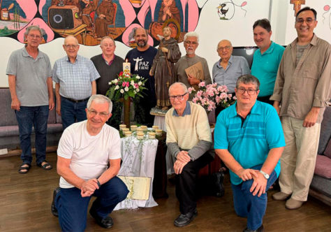 Província da Imaculada celebra o Encontro dos Frades Jubilandos 2025