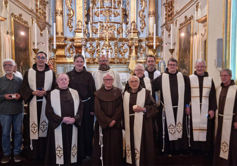 Frades Jubilados de 2025 celebram Festa das Chagas em São Paulo