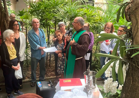 Tempo da Criação: Claustro do Convento Santo Antônio se transforma em “Jardim da Paz”