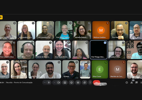 Frente de Comunicação promove encontro online com colaboradores da Província