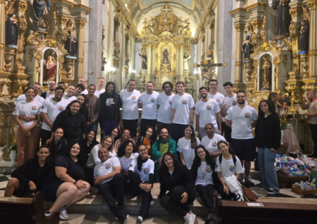 Caminhada Regional Franciscana da Juventude na Paróquia Santa Cruz – Jardim Peri Alto