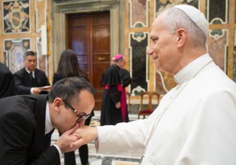 USF participa de Jubileu Educacional em Roma e de audiência privada com o Papa Leão XIV