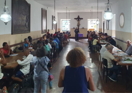 Convento Santo Antônio celebra Dia Mundial dos Pobres com mais um almoço solidário