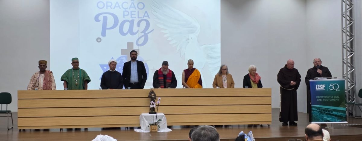 USF promove Oração Inter-Religiosa pela paz no Mundo