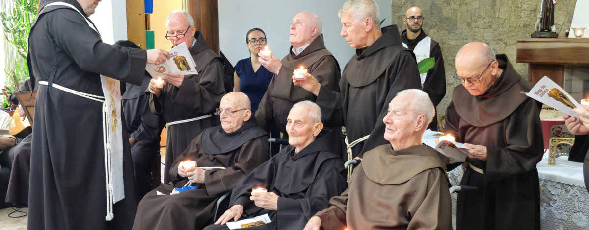 Frades do Regional de São Paulo celebram a Imaculada Conceição e Jubileus, em Bragança Paulista