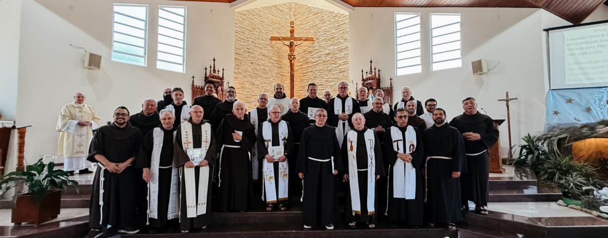 Frades do Regional Vale do Itajaí e Leste Catarinense celebram Solenidade da Imaculada Conceição e os 350 anos da Província