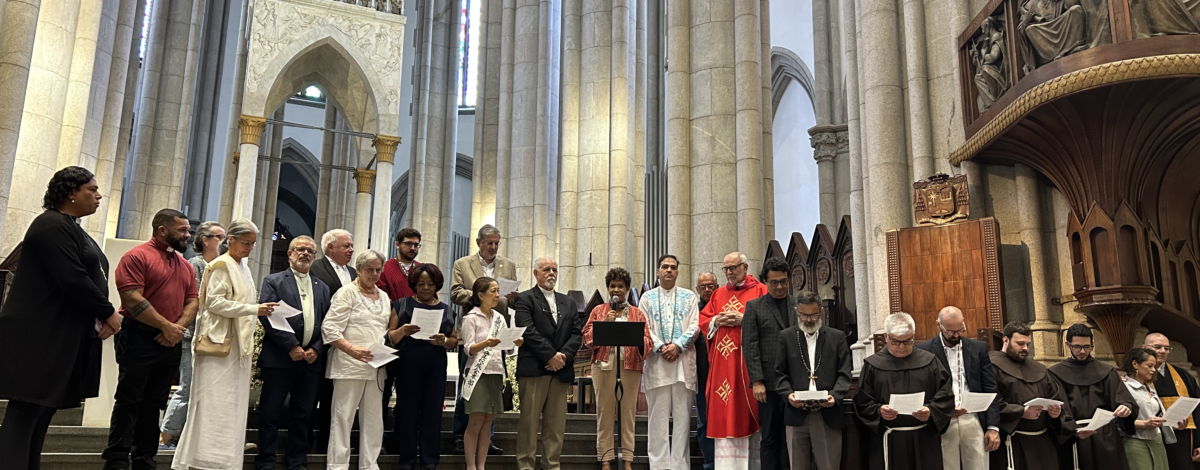 Fraternidade São Francisco celebra Dia Nacional de Combate à Intolerância Religiosa