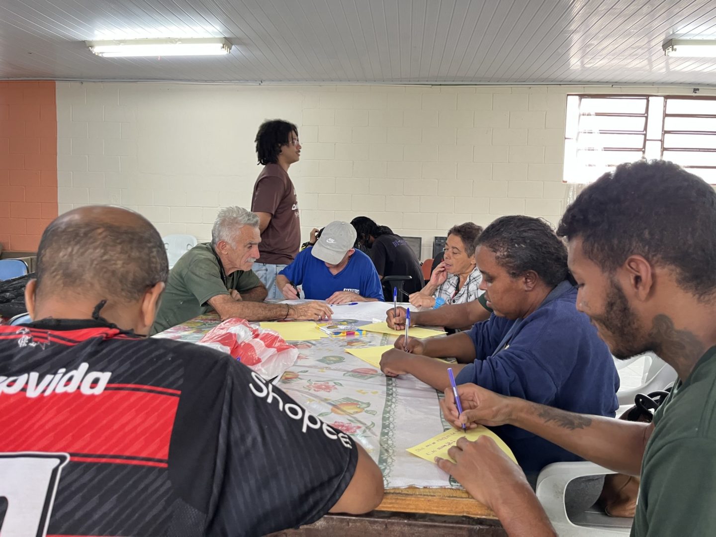 [Projeto franciscano fortalece a voz da população em situação de rua]