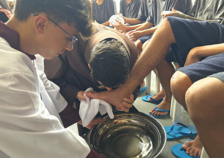 Fraternidade do Peri Alto celebra Lava-Pés em Unidade da Fundação CASA na cidade de São Paulo