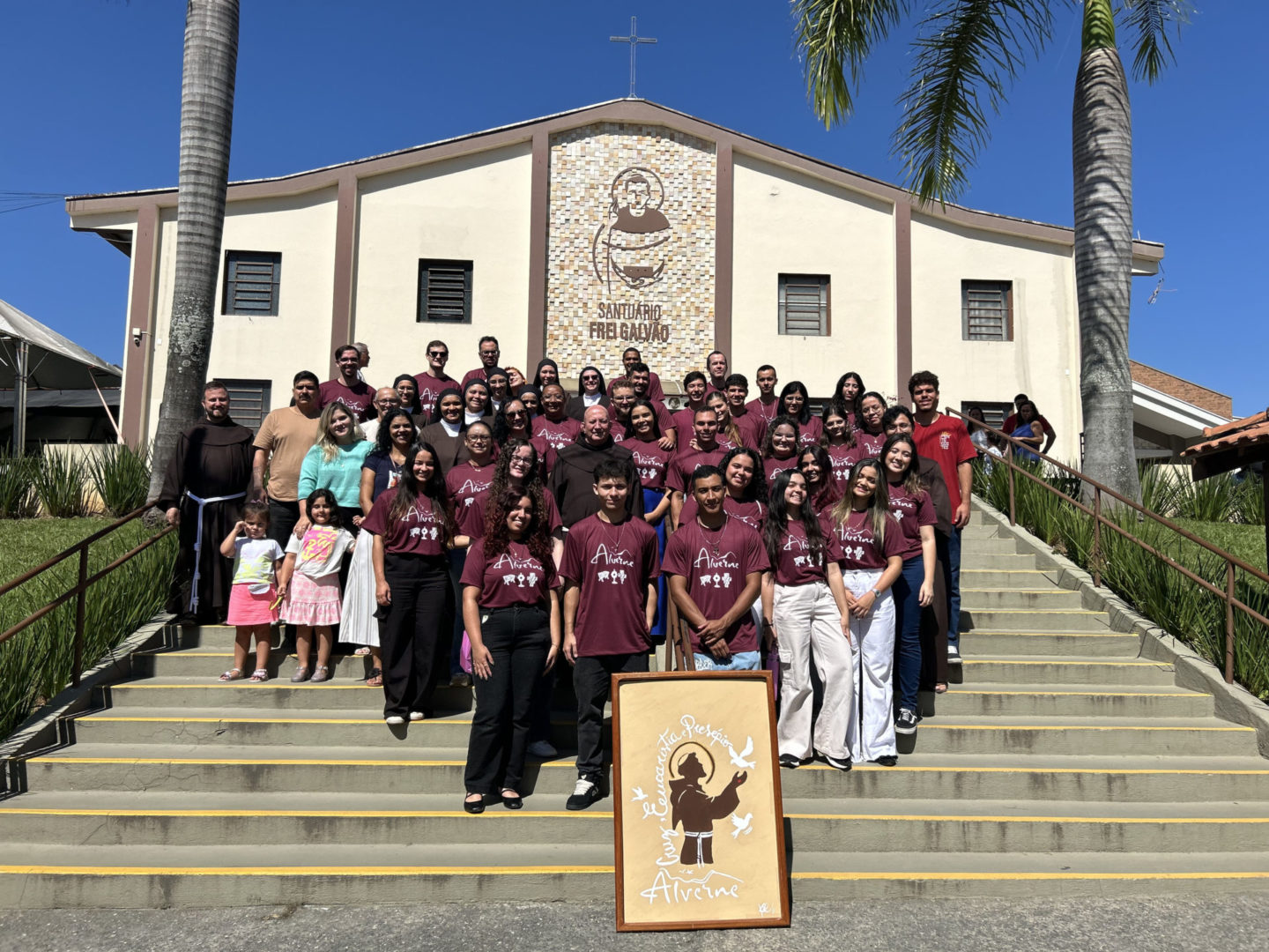 [Segunda edição do Alverne reúne jovens em Guaratinguetá para vivência da espiritualidade franciscana]