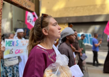 Sefras participa da Via Sacra do Povo de Rua