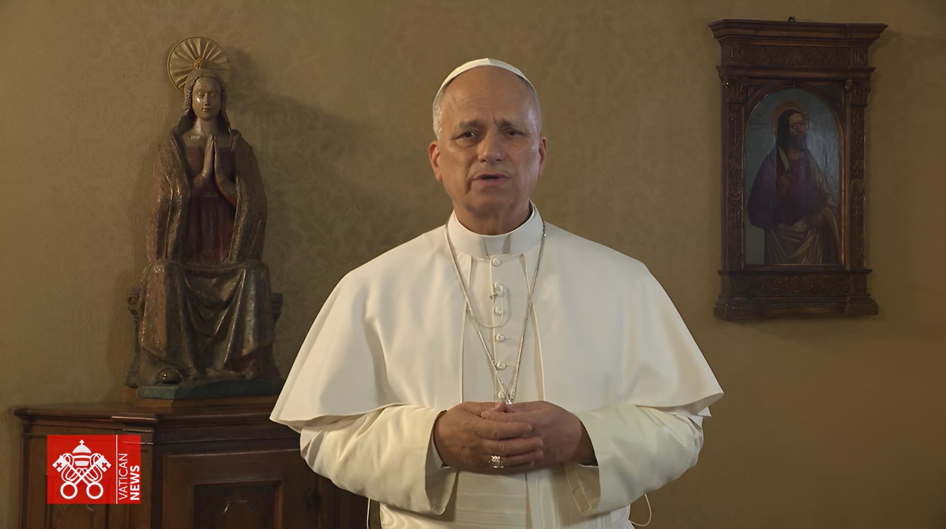 [“Só Deus pode aplacar nossa inquietação”, afirma Papa Leão XIV em mensagem de oração]