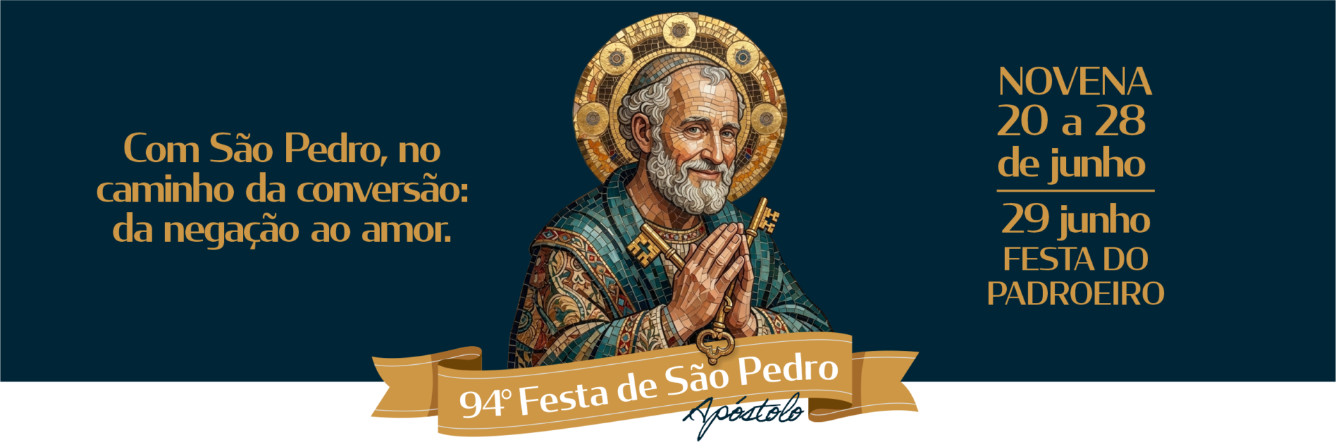 Festa de São Pedro: Dom Edgar abre as festividades na Paróquia em Pato Branco