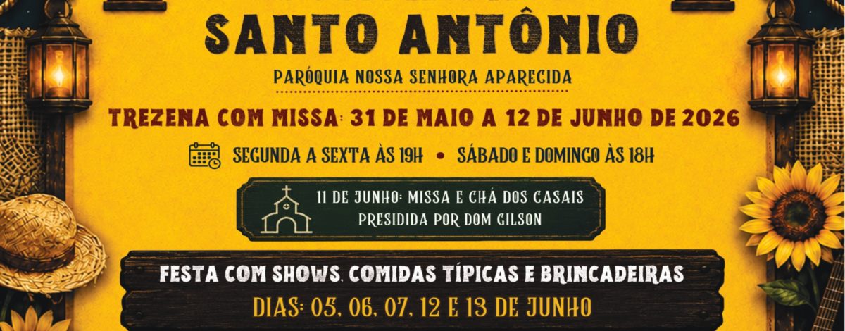 Comunidade Santo Antônio de Nilópolis celebra Jubileu de Diamante com programação especial em honra ao padroeiro