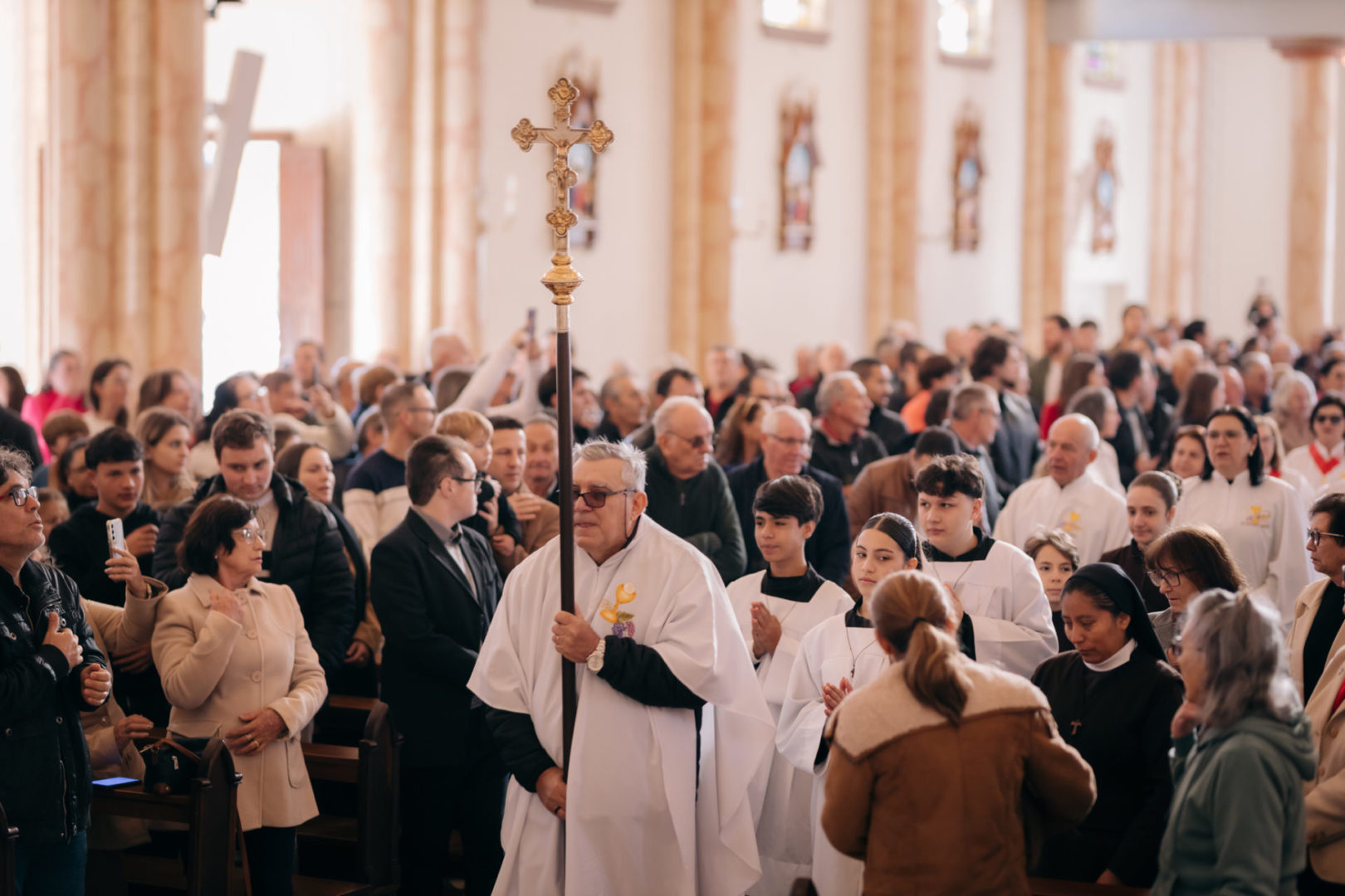 Em Xaxim, dedicação da Igreja Matriz marca festa de São Luiz Gonzaga