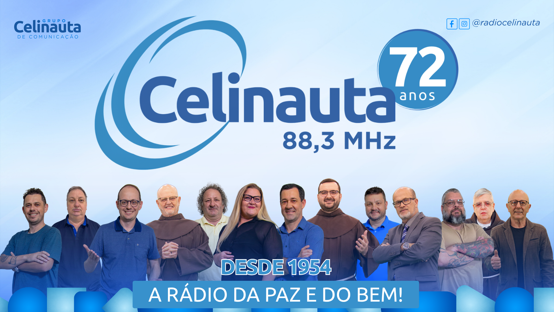 [Rádio Celinauta completa 72 anos: uma trajetória de fé, história e inovação no Sudoeste do Paraná]
