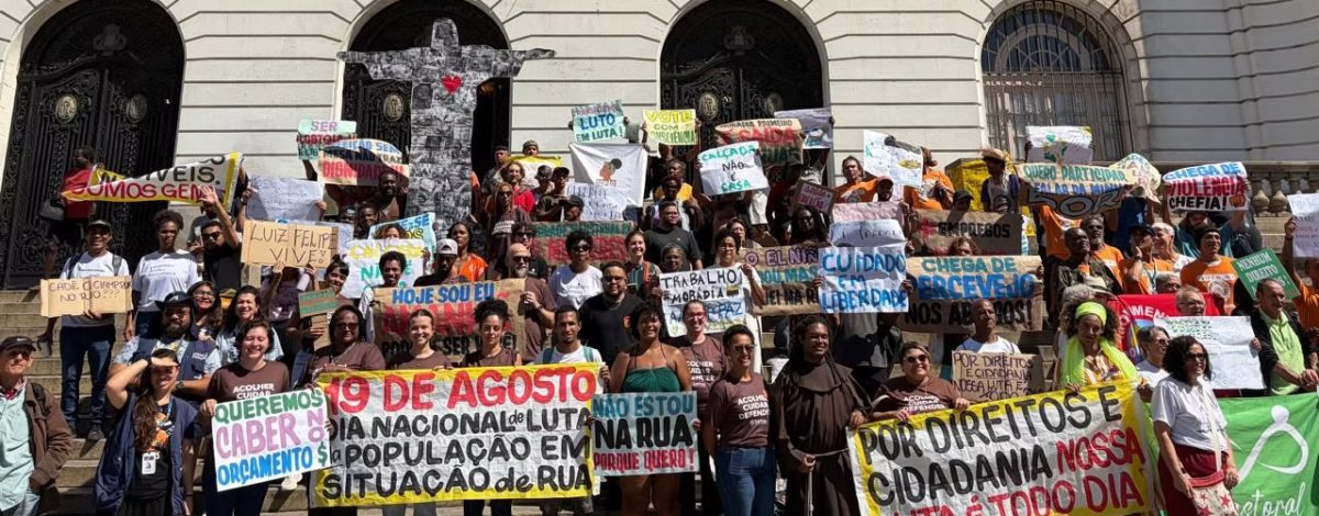 Sefras participa de mobilização em defesa da população em situação de rua em SP e no RJ