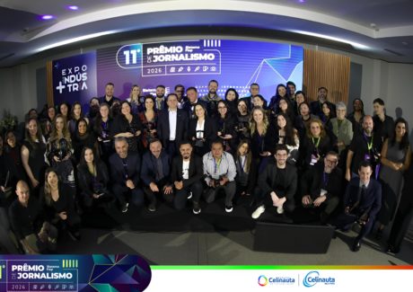 Rádio Celinauta brilha no Prêmio Sistema Fiep de Jornalismo e conquista a principal premiação da noite