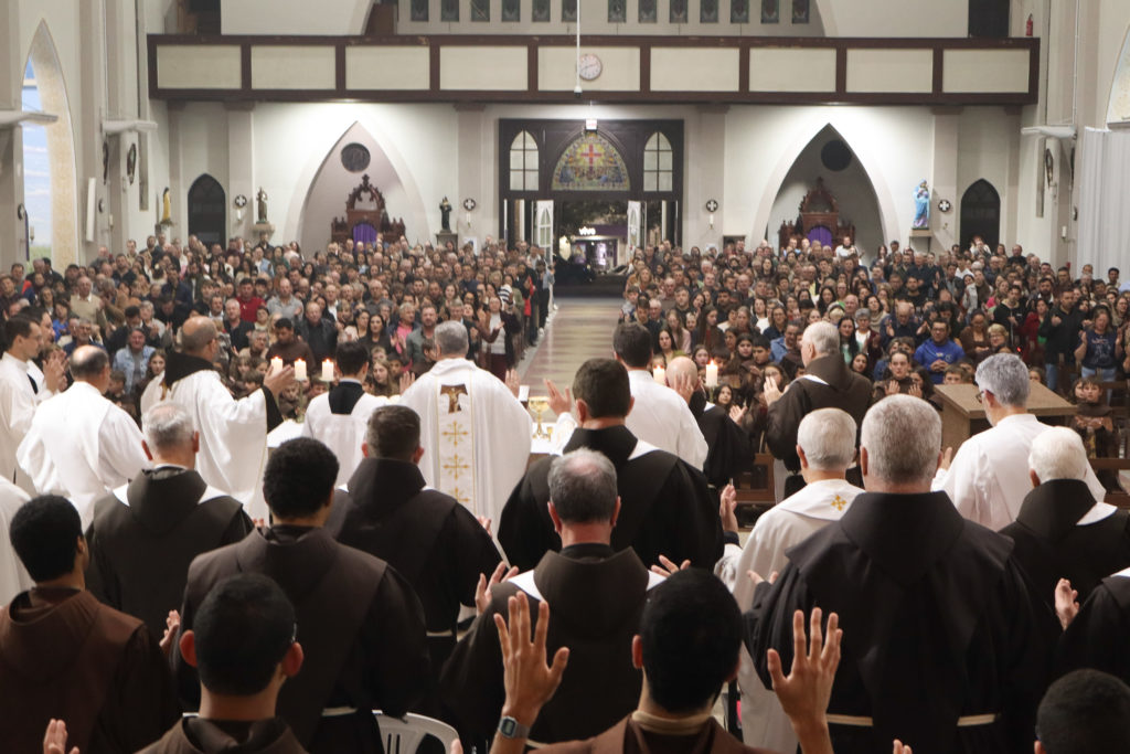 Celebração dos 100 anos da presença franciscana em Ituporanga