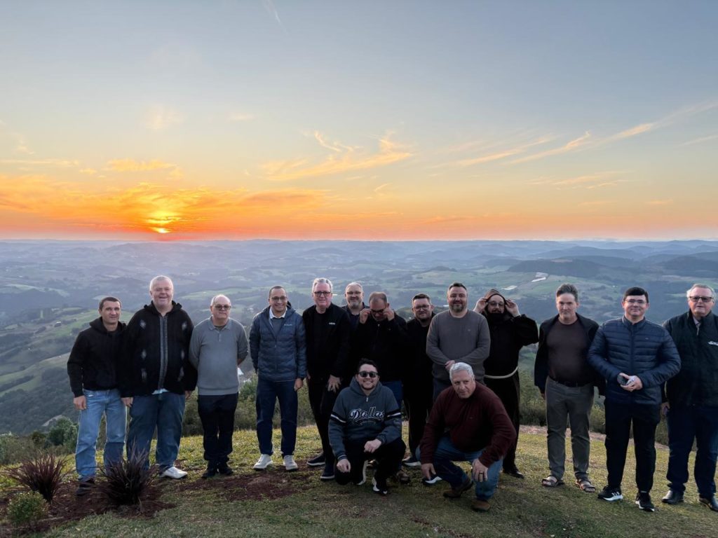 Retiro em Iomerê reuniu 21 frades em dias de oração, reflexão e fraternidade