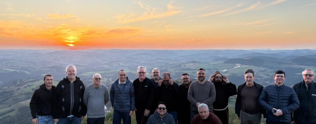 Retiro em Iomerê reuniu 21 frades em dias de oração, reflexão e fraternidade