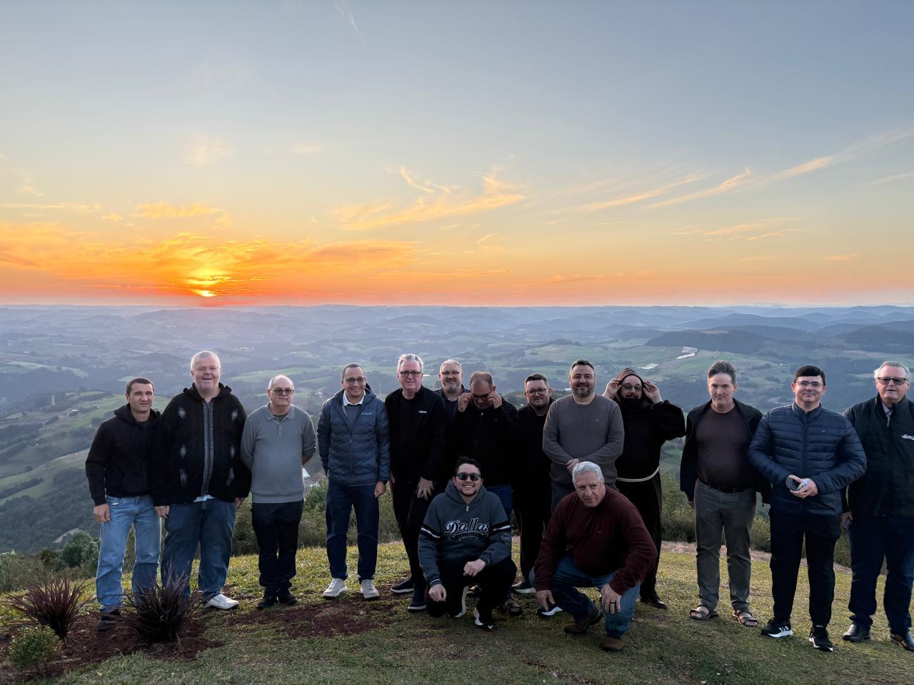 [Retiro em Iomerê reuniu 21 frades em dias de oração, reflexão e fraternidade]